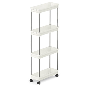 Lifewit Extra-Slim 3/4 Tier Rolling Cart for