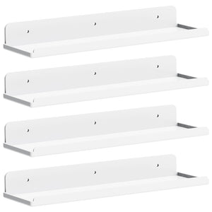 Lifewit Floating Shelves for Wall, 6 Pack 15" Clear Acrylic Shelf Room Decor