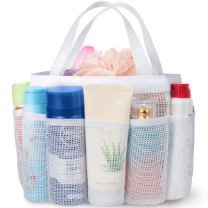 Lifewit Portable Mesh Shower Caddy, Hanging Shower Tote Bag