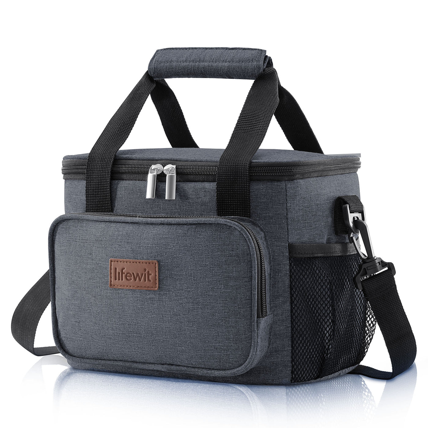 Lifewit 7L Dual Compartment Insulated Lunch Bag {GREY} – Armdeot Interiors