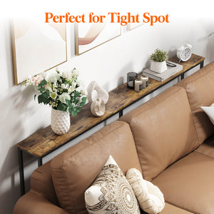 Lifewit Narrow Long Sofa Console Table for Living Room, Entryway, Hallway