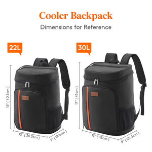 Lifewit Backpack Cooler, Insulated Soft Lunch Cooler Bag