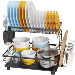 Lifewit Best Dish Drying Rack,  2 Tier Dish Drying Rack, Kitchenaid Dish Drying Rack