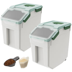 Lifewit best dog food storage container, plastic rice,flour storage container