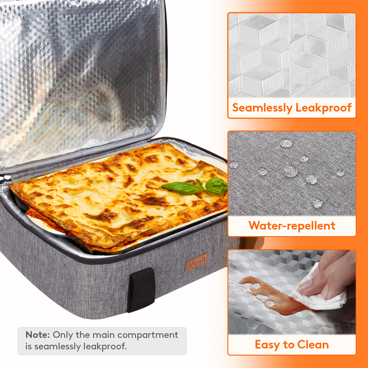 thumbnail image 2 of Waterhero Insulated Casserole Carriers For Hot Or Cold Food 2 of 10