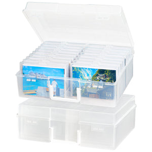 Lifewit Photo Storage Organizer Box, 4''x6'' Photo Keeper Boxes