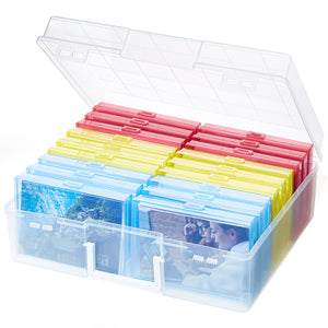 Lifewit Photo Storage Organizer Box, 4''x6'' Photo Keeper Boxes
