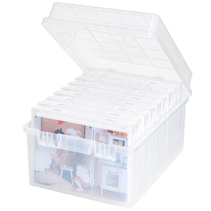 Lifewit Photo Storage Organizer Box, 5''x7'' Photo Keeper Boxes