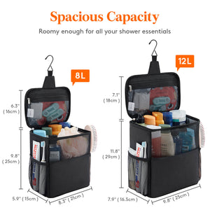 Lifewit Shower Bag, Portable Mesh Shower Caddy, Shower Organizer for Camping, Dorm, Travel