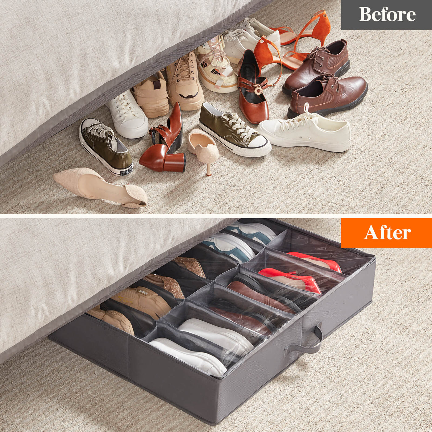 Under Bed Shoe Storage Organizer - Lifewit – Lifewitstore