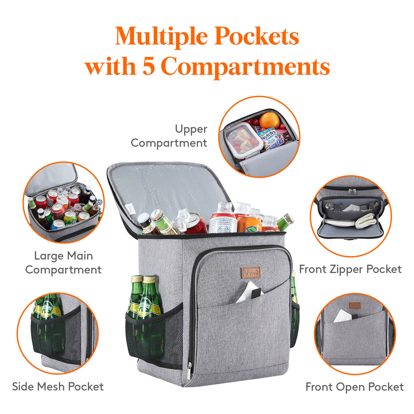 Insulated Lunch Bag  Lifewit – Lifewitstore