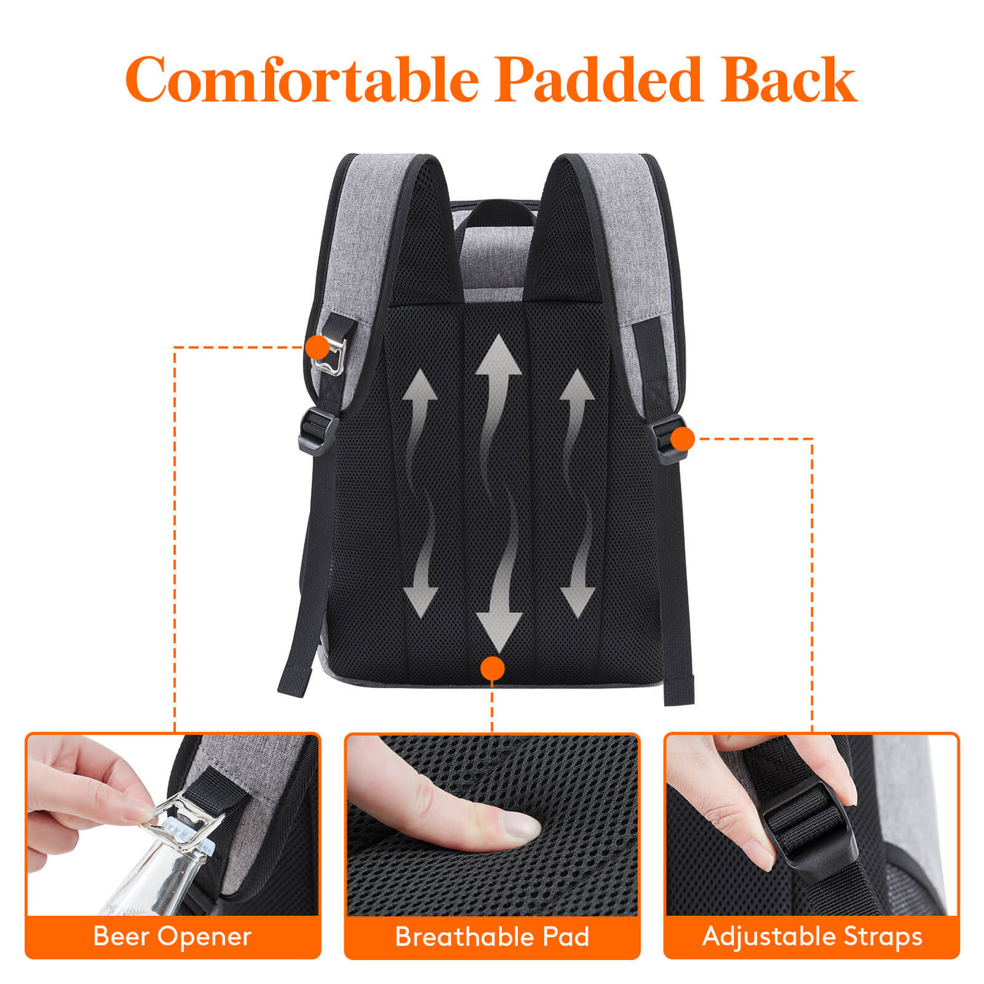 Very Cool Rucksack Cool Bag Rucksack for Picnic & Camping – Lifewitstore