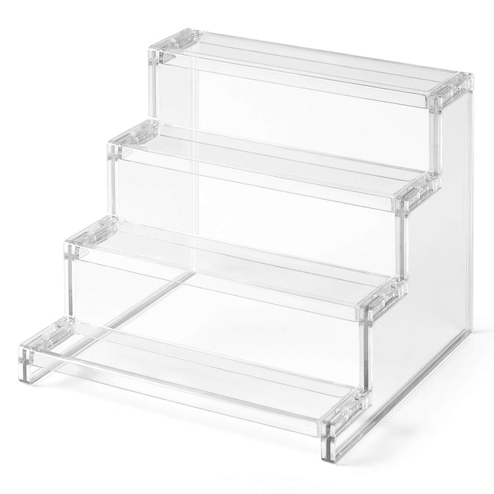 Lifewit Acrylic Display Stand, Perfume Organizer Shelf, Tiered Display Risers for Funko, Cupcake