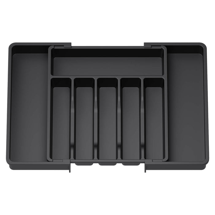 Lifewit Silverware Drawer Organizer, Utensil Flatware Cutlery Holder Tray Organizer for Kitchen Drawer