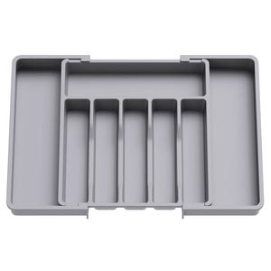 Lifewit Silverware Drawer Organizer, Utensil Flatware Cutlery Holder Tray Organizer for Kitchen Drawer