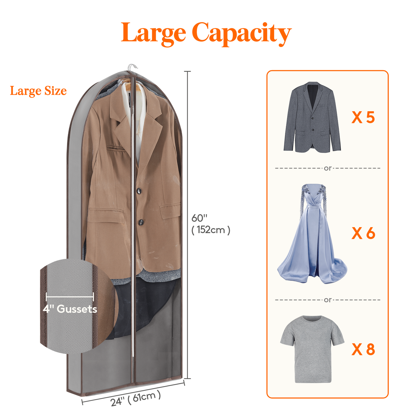 Hanging Travel Garment Bag - Lifewit Lifewitstore Hanging Travel Garment Bag - Lifewit Lifewitstore