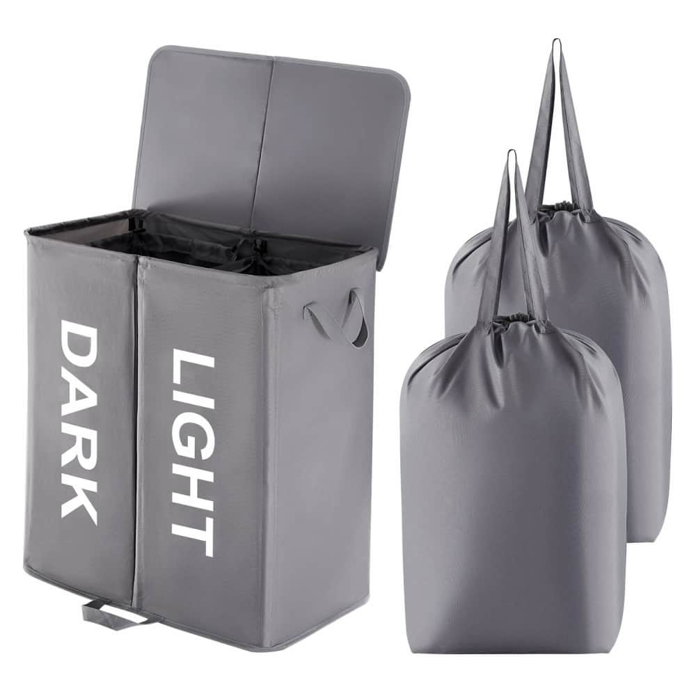 Lifewit 160L Extra Large Laundry Hamper With Lid, Laundry