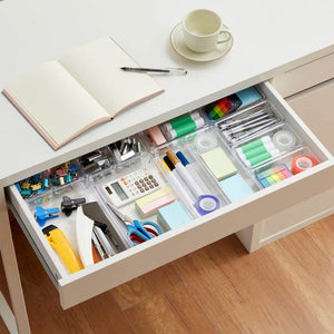 Lifewit 16 PCS Plastic Drawer Organizer for Desk 