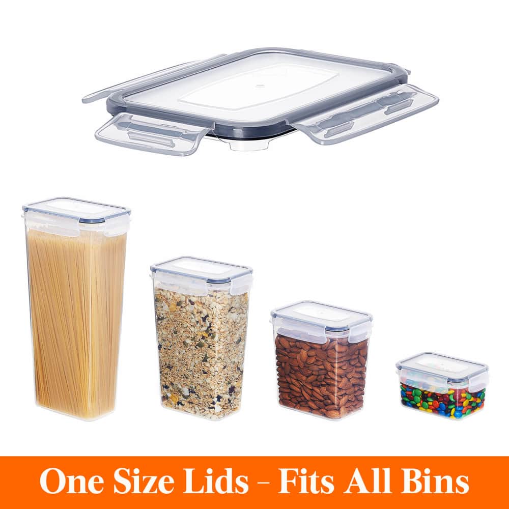 Airtight Food Storage Containers with Lids for Cereal, Spaghetti, Flour,  Sugar, Dry Food - Lifewit – Lifewitstore
