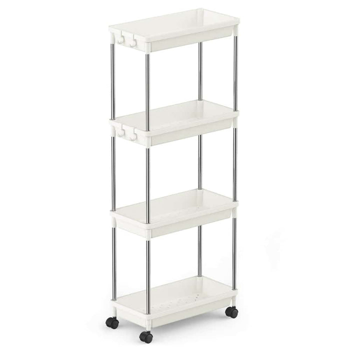 Lifewit 4 Tier Slim Rolling Cart for Bathroom, Utility, Kitchen