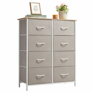 Lifewit 8 Drawer Double Dresser Chest of Drawers
