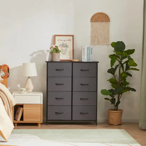 Lifewit 8 Drawer Double Dresser Chest of Drawers
