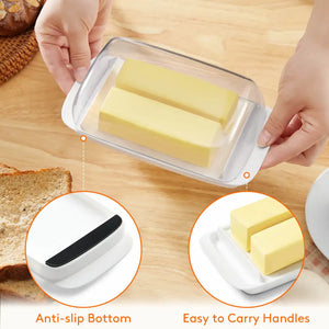 Lifewit Butter Dish with Lid Butter Keeper