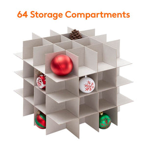 Lifewit Christmas Ornament Storage Box Organizer 