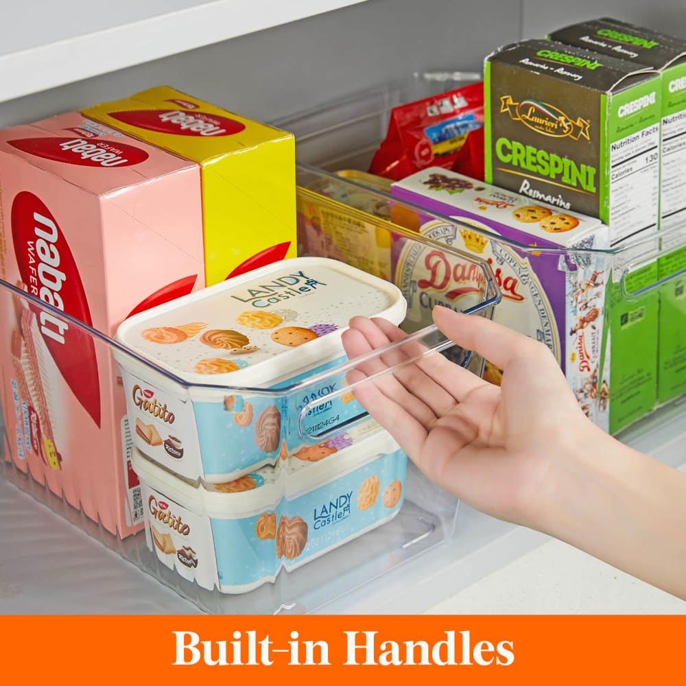 Pantry Snack Organizer Bins, Plastic Snack Organizer Box - Lifewit –  Lifewitstore