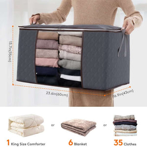 Lifewit Clothes Storage Bags Organizer Foldable 