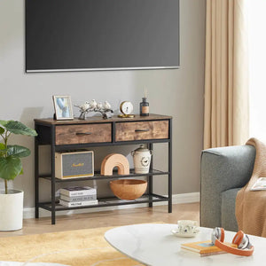 Lifewit Console Table with Drawers Narrow Sofa