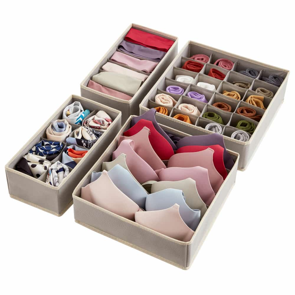 Dresser Drawer Underwear Organizer, 4/6PCS - Lifewit – Lifewitstore