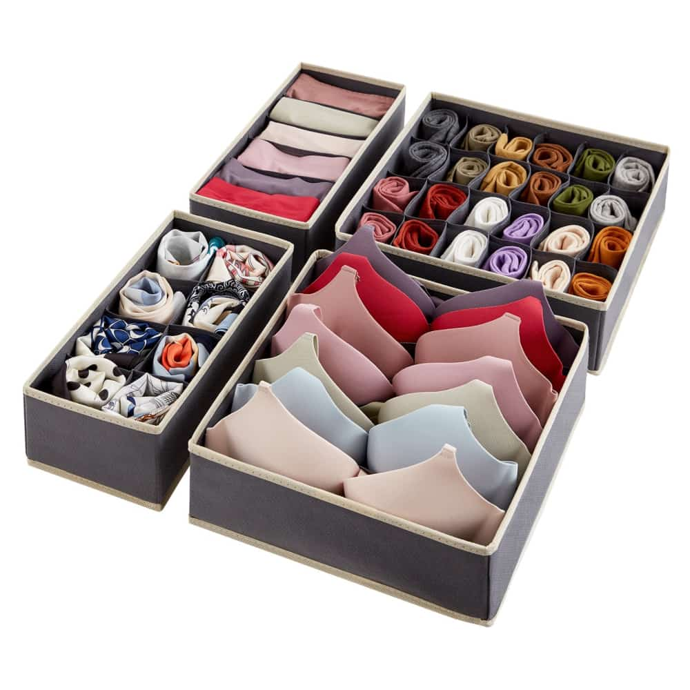 Underwear Bra Organizer Storage Box Drawer Closet Organizers