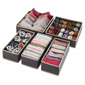 Lifewit Fabric Dresser Drawer Underwear Organizer 