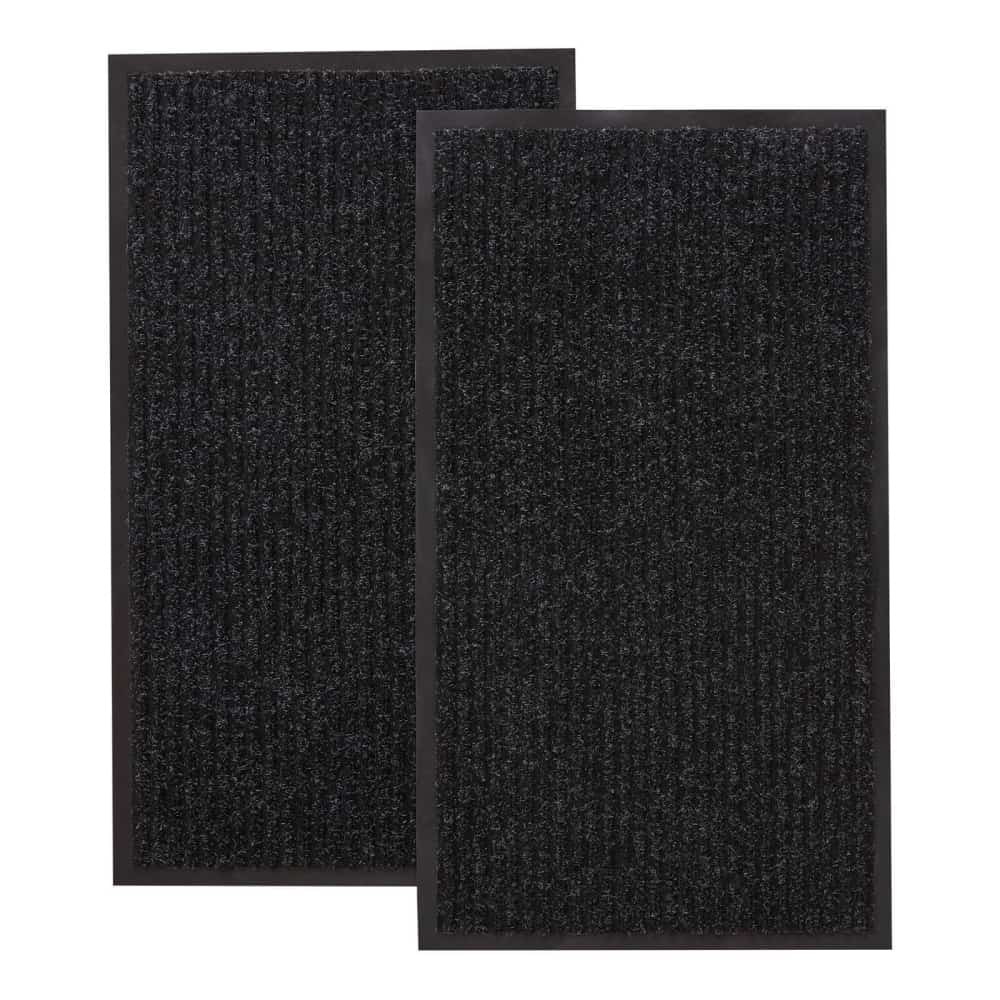 Front Door Welcome Mat Durable Thin Under Door Indoor Outdoor Rug