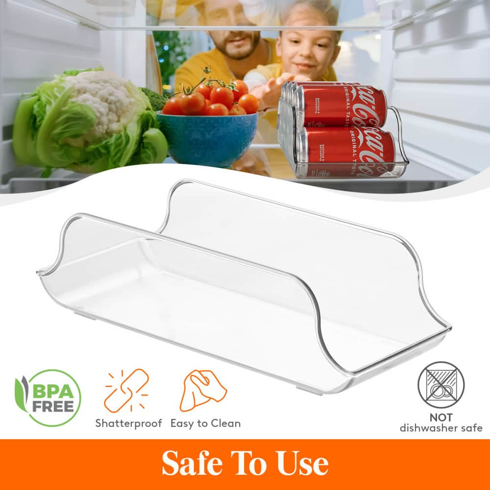 Clear Plastic Storage Bins for Fridge, Pantry - Lifewit – Lifewitstore