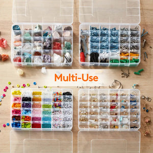 Lifewit Plastic Jewelry Organizer Box Craft