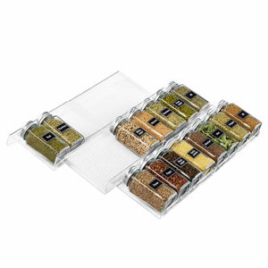 Lifewit Spice Rack Spice Drawer Organizer Insert 