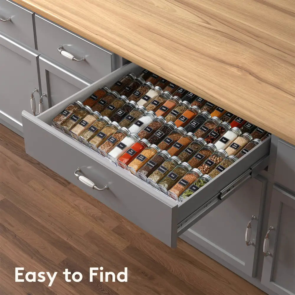 Spice Drawer Organizer for Cabinet, Pantry - Lifewit – Lifewitstore