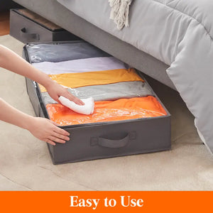 Lifewit Under Bed Storage Totes Bags Low Profile
