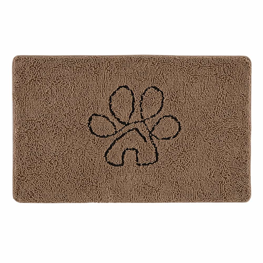 Lifewit Chenille Indoor Doormat Traps Mud and Water, Non Slip Low-Profile  Rug Doormats for Muddy Shoes and Dog Paws, Machine Washable Doormat for Pet