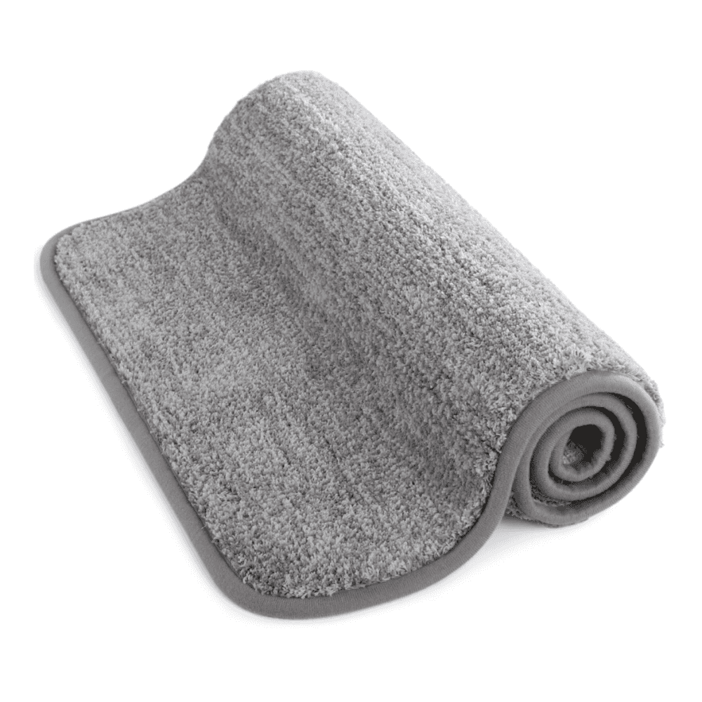 Indoor Doormat Washable Non Slip Absorbent Door Mat Grey Front
